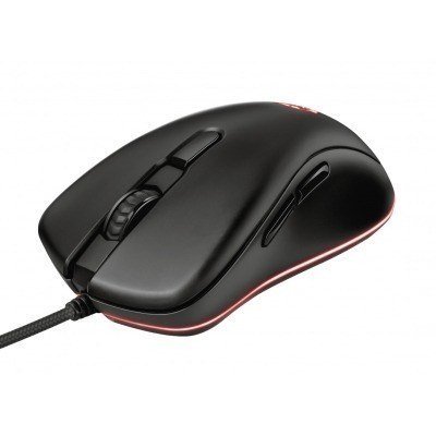 MOUSE OPTICO TRUST GAMING GXT 930 JACX RGB 6400DPI HASTA 8 BOTONES PROGRAMABLES (2 PARA PULGAR) 23575
