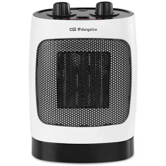 Calefactor cerámico Orbegozo CR 5032, 2.000 W, blanco y negro - imagen 2