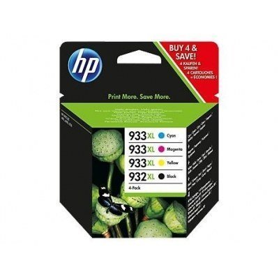 HP 932XL + 933XL Pack de 4 Cartuchos de Tinta Originales - C2P42AE