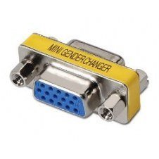 Adaptador Aisens Vga/h A Vga/h Azul/plata