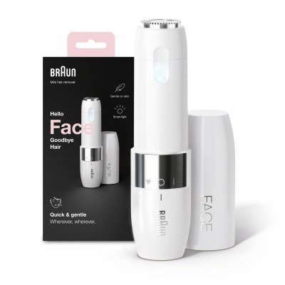 DEPILADORA FACIAL BRAUN FS1000 C/LUZ