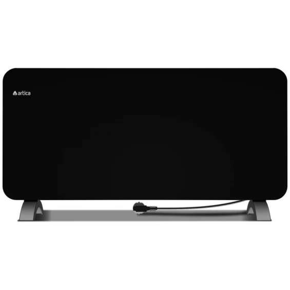 Placa radiante Artica APRCRIS2000, 2.000 W, display LED, temporizador, termostato, cristal negro - imagen 3