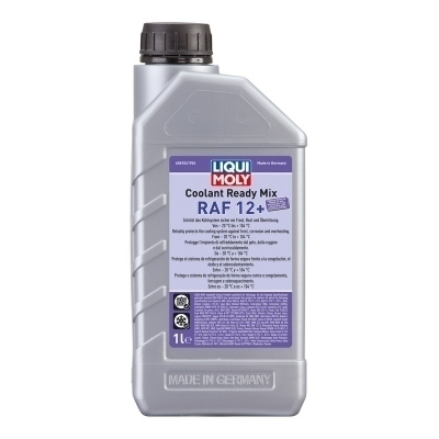 Botella de 1L líquido refrigerante anticongelante Liqui Moly Coolant Ready Mix RAF 12+ 6924