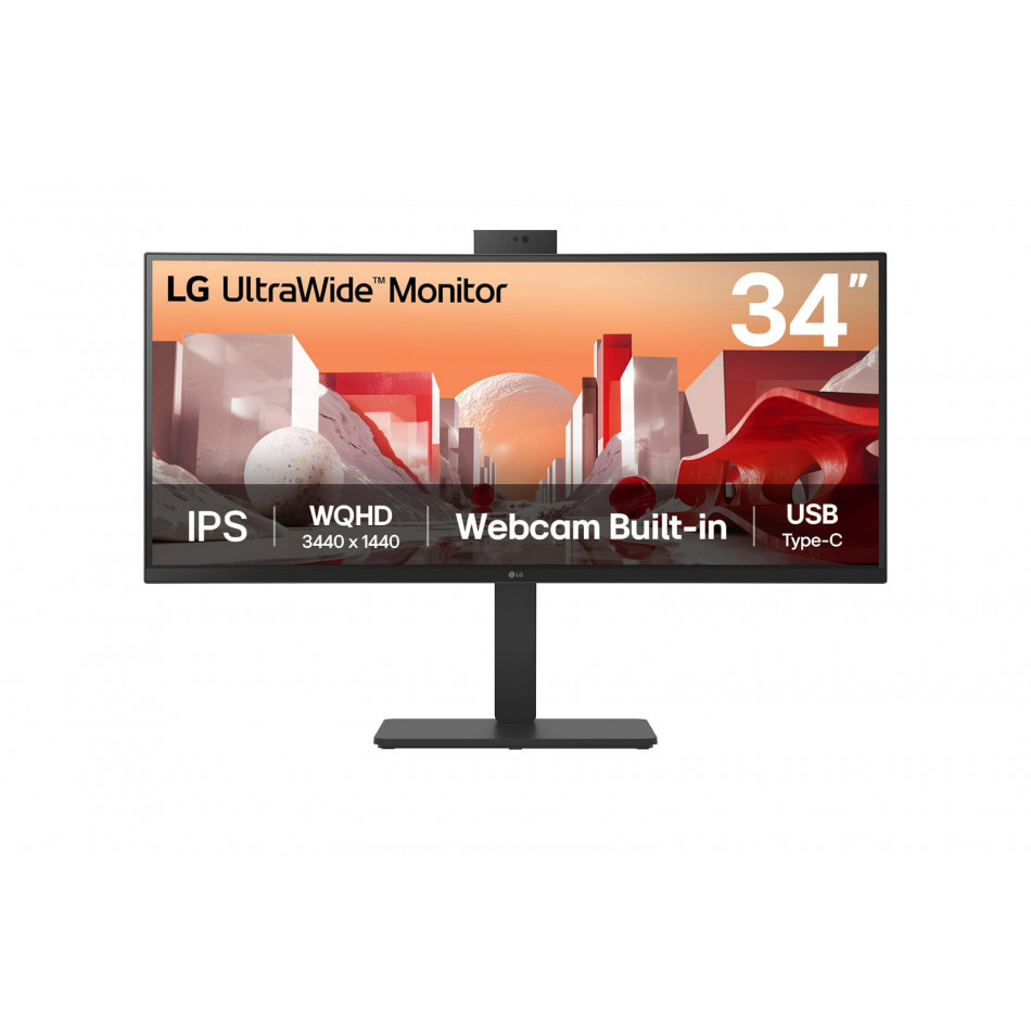 34BA85QE-B pantalla para PC 86,4 cm (34") 3440 x 1440 Pixeles Wide Quad HD LCD Negro