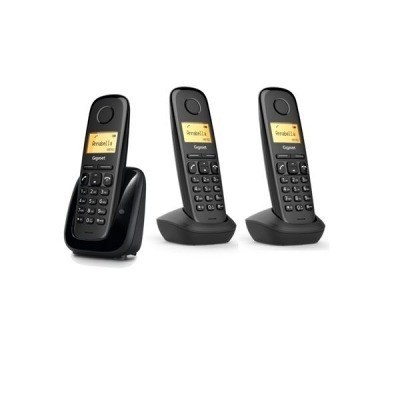 TELEFONO DECT A180 NEGRO TRIO MM