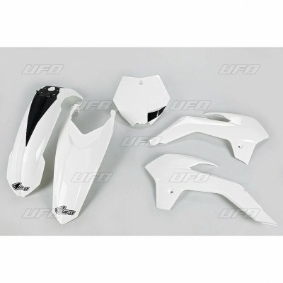 UFO Plastic Kit White KTM SX85 KTKIT514@047