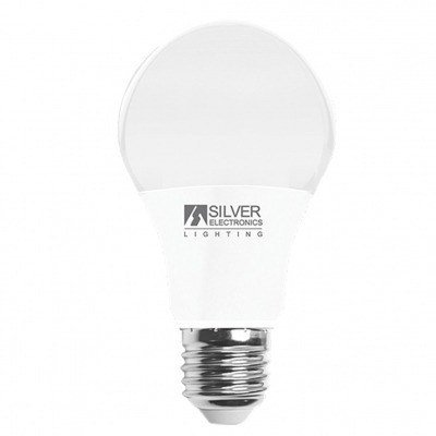 Bombilla led decorativa silver electronics estandar 7w=70w - e27 - 3000k - 670 lm - luz calida - a+