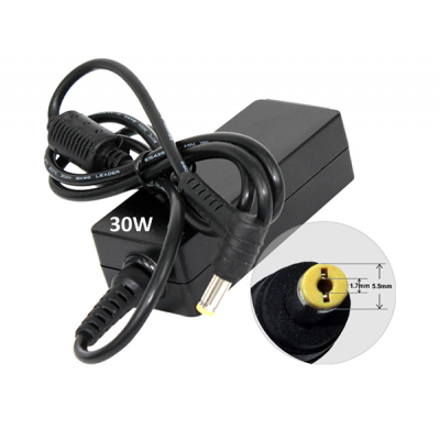 Cargador para portátil Acer 30W 19V 1.58A 5.5 mm x 1.7 mm / 8791
