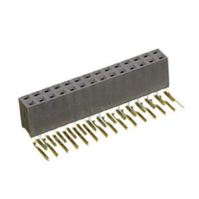 10.831 Regleta Doble 80 Pins 90º H