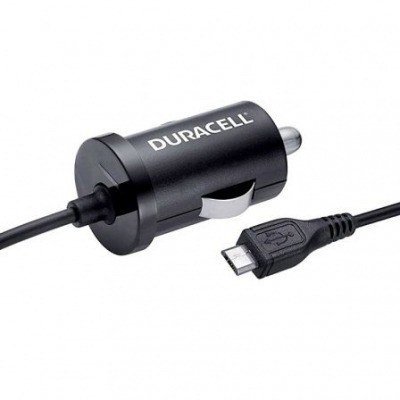 Cargador de Coche Duracell DR5005A/ 1xMicroUSB/ 1A