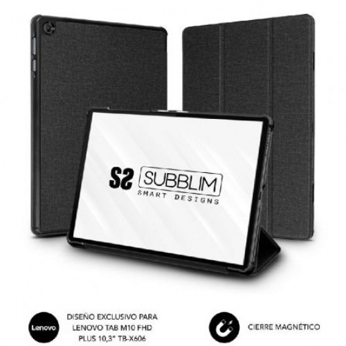Funda Subblim Shock Case CST-5SC110 para Tablet Lenovo M10 FHD Plus TB-X606 de 10.3/ Negra