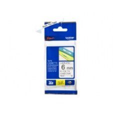 Cinta Rotuladora Brother Negro Sobre Blanco (tze-211)