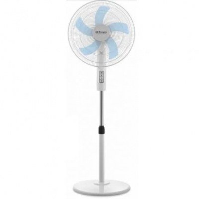 Ventilador de Pie Orbegozo SF 1040/ 45W/ 5 Aspas 40cm/ 3 velocidades