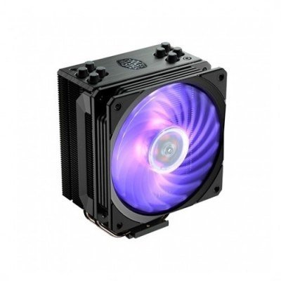 Ventilador disipador cooler master hyper 212 rgb black edition multisocket