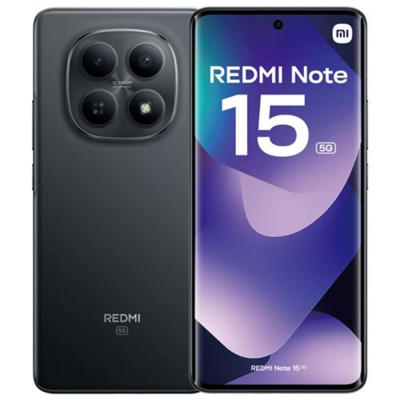 Movil xiaomi redmi note 15 5g 8gb 256gb 6.77 pulgadas negro