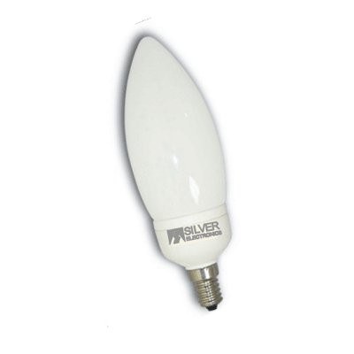 Bombilla Bajo Consumo VELA 5W. E27 Calida