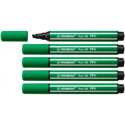 Pen 68 MAX rotulador Verde 5 pieza(s)