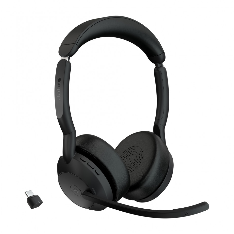 JABRA Evolve2 55 - MS Stereo - Headset - USB-C