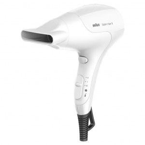 Secador de pelo Braun BRHD180E 1800W VIAJE blanco