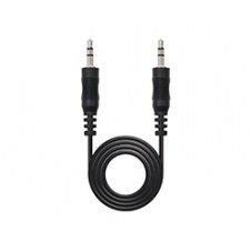 Nanocable Audio 3.5mm/m A 3.5mm/m 15m Negro