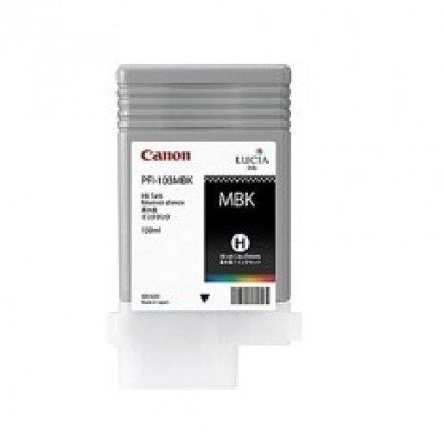 Cartucho canon pfi - 103mbk negro mate ipf5100 - ipf6100 - ipf6200
