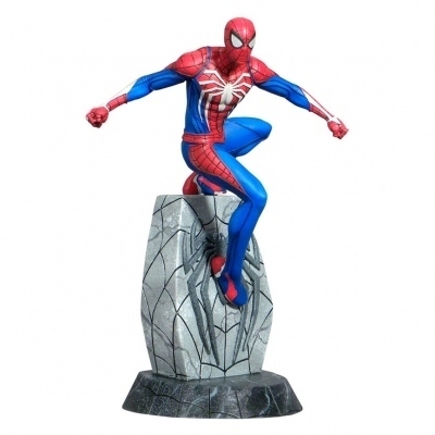 Figura diamond select toys marvel gallery spider - man edicion videojuego