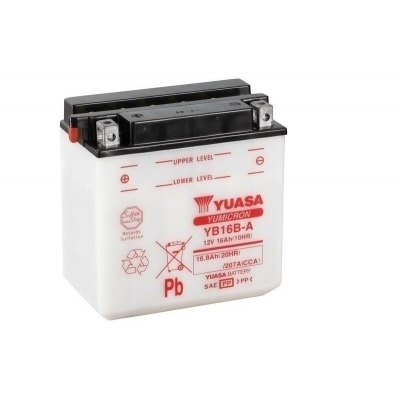 Yuasa battery YB16B-A Dry charged (sin electrolito) YB16B-A