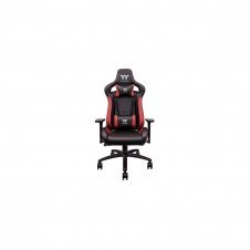 Thermaltake U Fit Silla para videojuegos universal Asiento acolchado Negro, Rojo