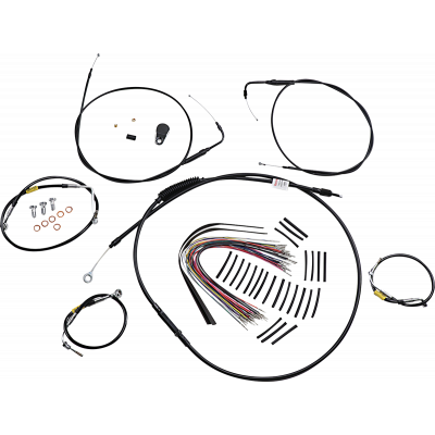 Kit mandos para motos Touring antiguas con manillares Bagger BURLY BRAND B30-1291