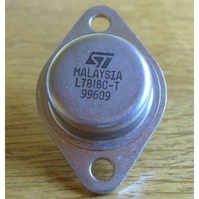 Regulador Tension L7818 18V Positivo TO3