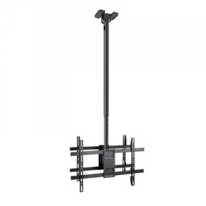 Soporte TV techo orientable Tooq LPCE2286TSLI-XL-B, para 2 TV, para pantallas de 43