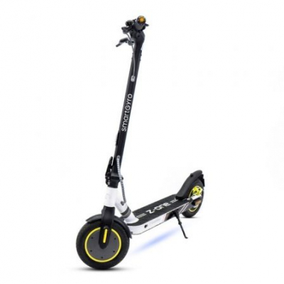 Patinete Eléctrico SmartGyro Z-ONE Certificado/ Motor 400W/ Ruedas 10/ 25km/h/ Autonomía 30km/ Gris