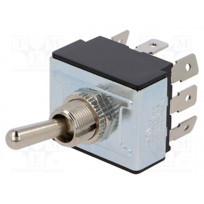 Interruptor Palanca 3 Posiciones 3 Ctos. ON-OFF-ON