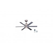 VENTILADOR DE TECHO CON LUZ ORBEGOZO CP 50120 65W 120CM 3 VELOCIDADES MANDO A DISTANCIA PLATA 13860