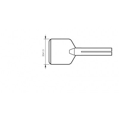 Punta Soldador Especial PL40 Para 30ST y 40ST JBC