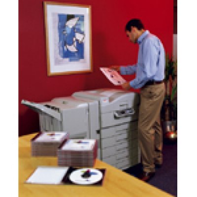 OKI Solucion CD Etiqueta de CD integrada con caratula (50 caratulas+50 pegatinas)