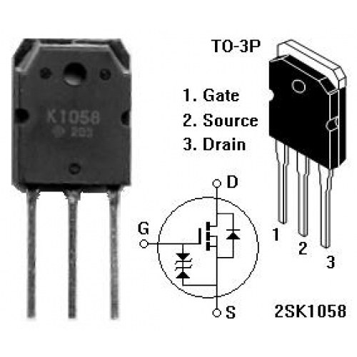 Transistor 2SK1058