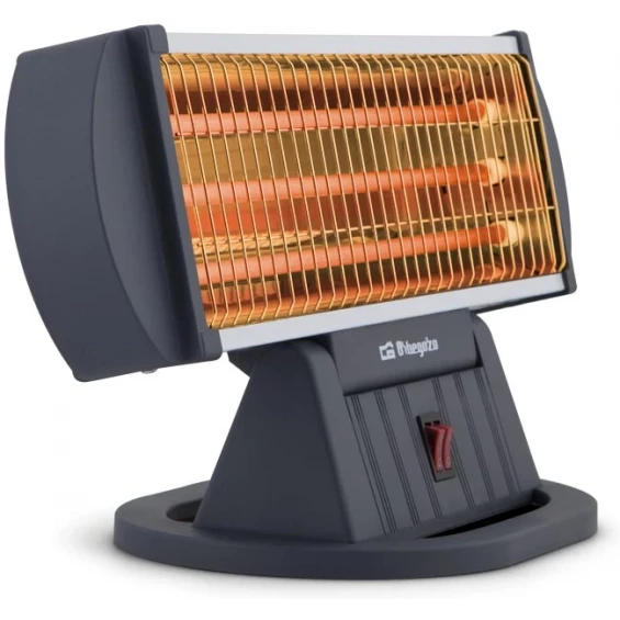 Estufa de cuarzo Orbegozo BP 0204, 1.200 W, 3 potencias, negro - imagen 2