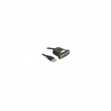 ADAPTADOR USB A M A SUB-D H 0.8MT DELOCK NEGRO 61330