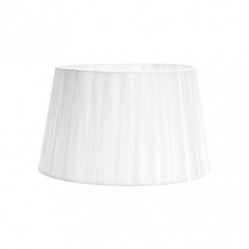Pantalla Laura E27 Blanca 40dx30dx25h Conica Abierta