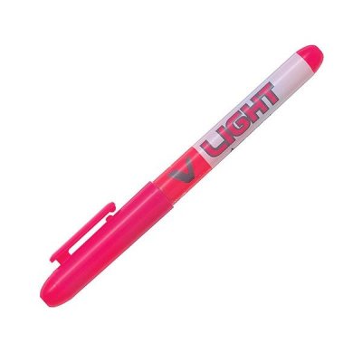 PILOT Marcador fluorescente V Liquid Light trazo 3,3mm rosa