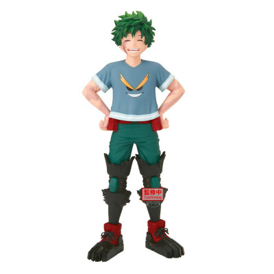 Figura banpresto my hero academia 10th anniversary the amazing heroes - izuku midoriya - 18cm