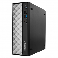 MEDION T80 Intel® Core? i7 i7-12650H 16 GB DDR4-SDRAM 512 GB SSD Mini PC Negro, Gris