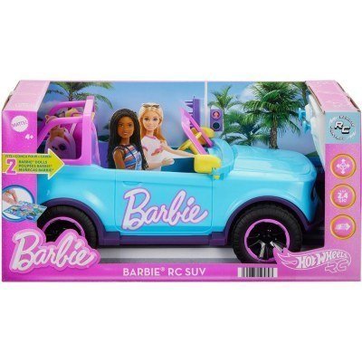 Vehículo mattel hot wheels barbie
