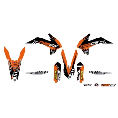 KUTVEK Tracx Graphic Kit Orange KTM SX/SX-F 5KT1752556L