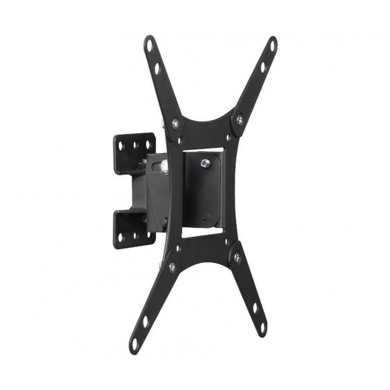 Soporte TV orientable de pared Vivanco WM 3215, 10-32 pulgadas, hasta 15 kg, VESA 200x200 mm, orient. ±15°, incl. ±15°, negro