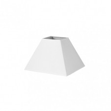 Pantalla Piramide Mezzo E27 Blanco 30dx13dx22h Tejido Popelin