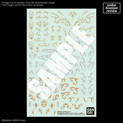 30 minutes fantasy flexible stickers multiuse
