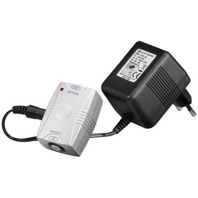 Conversor AUDIO DIGITAL Coaxial a Optico