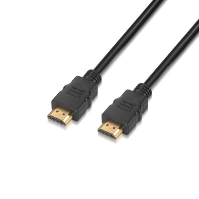 Cable HDMI Aisens A120-0118/ HDMI Macho - HDMI Macho/ 0.5m/ Negro
